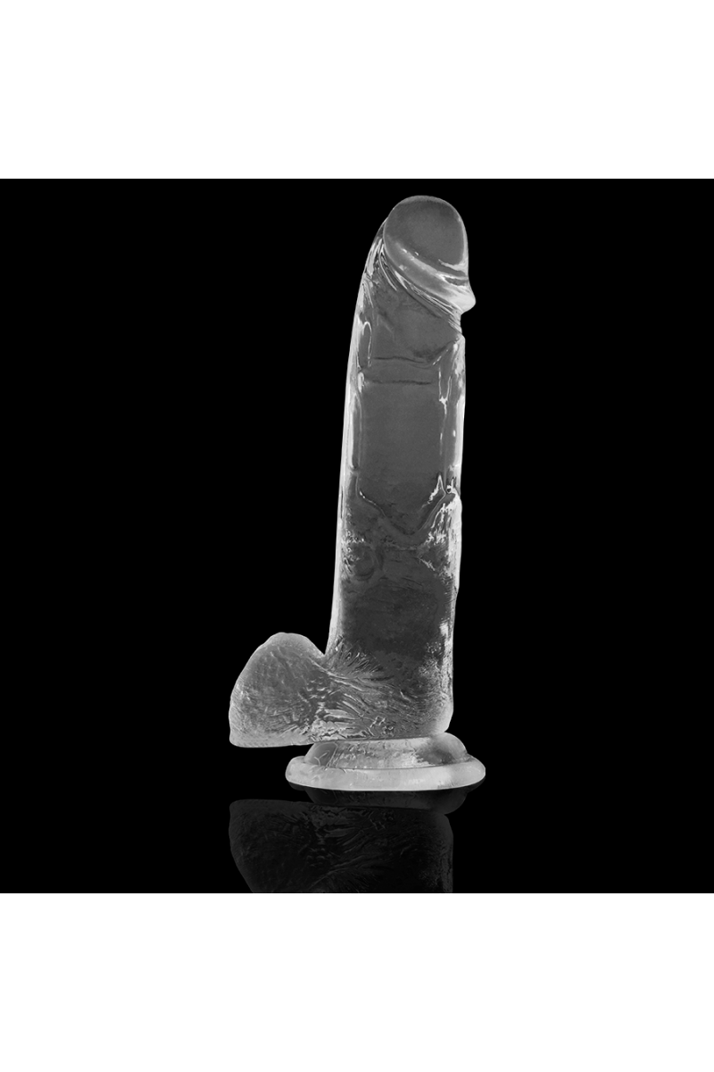 X RAY - CLEAR DILDO REALISTA TRANSPARENTE 22 CM X 4.6 CM
