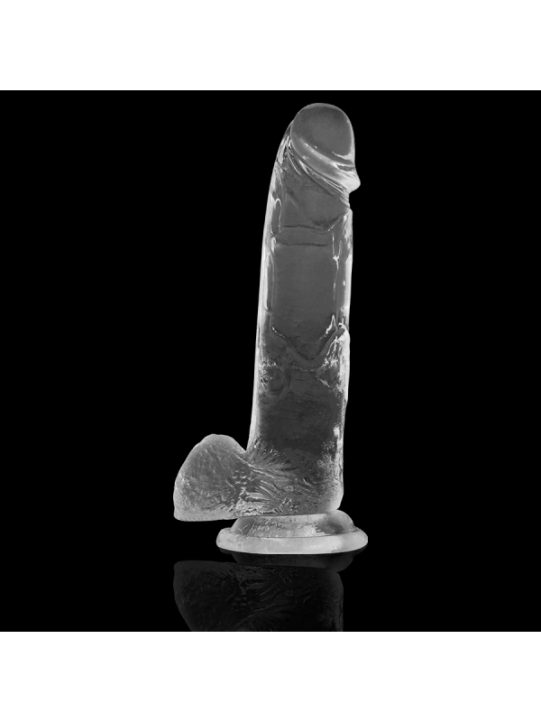 X RAY - CLEAR DILDO REALISTA TRANSPARENTE 22 CM X 4.6 CM