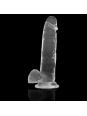 X RAY - CLEAR DILDO REALISTA TRANSPARENTE 22 CM X 4.6 CM