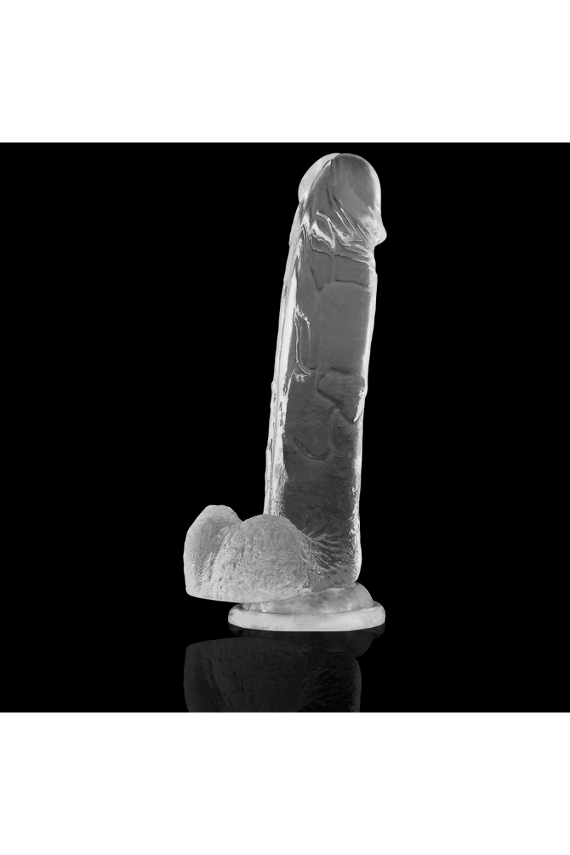 X RAY - CLEAR DILDO REALISTA TRANSPARENTE 22 CM X 4.6 CM