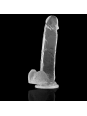 X RAY - CLEAR DILDO REALISTA TRANSPARENTE 22 CM X 4.6 CM
