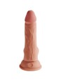 KING COCK - PLUS 3D DILDO CON TESTICULOS 17 CM