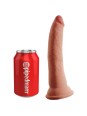 KING COCK - PLUS DILDO 3D TRIPLE DENSIDAD 18 CM