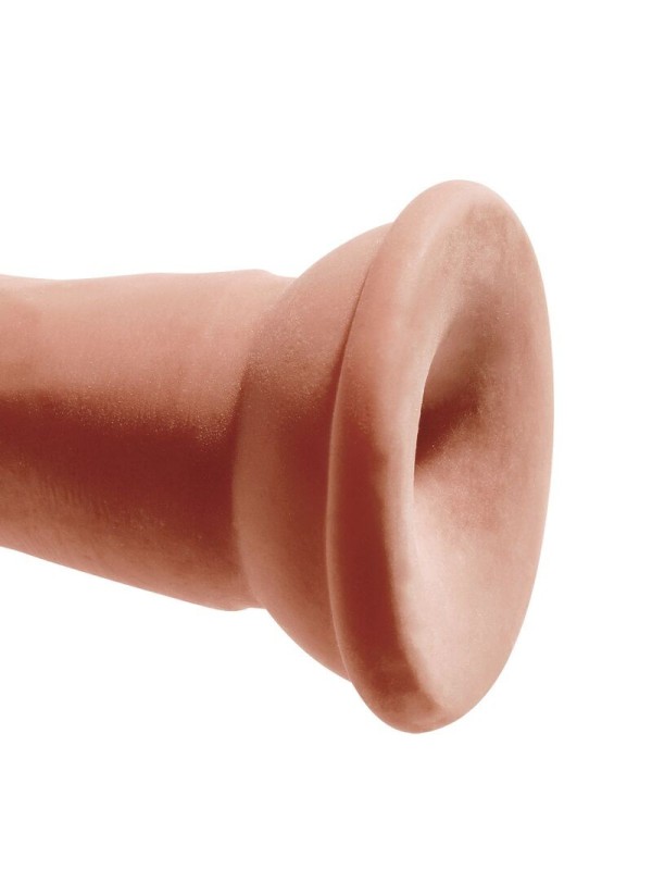 KING COCK - PLUS DILDO 3D TRIPLE DENSIDAD 18 CM