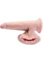 KING COCK - PLUS 3D DILDO SWINGING BALLS 15.2 CM NATURAL