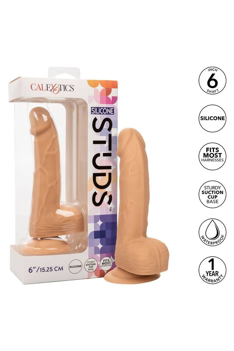 CALIFORNIA EXOTICS - SILICONE STUDS 15.24 CM SKIN