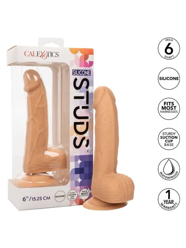 CALIFORNIA EXOTICS - SILICONE STUDS 15.24 CM SKIN