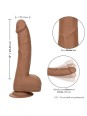 CALIFORNIA EXOTICS - SILICONE STUDS 20.32 CM BROWN