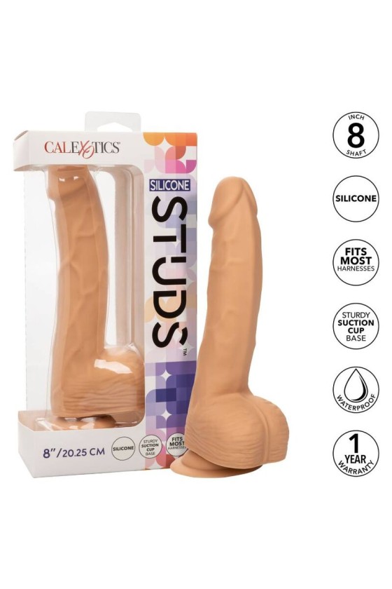 CALIFORNIA EXOTICS - SILICONE STUDS 20.32 CM SKIN