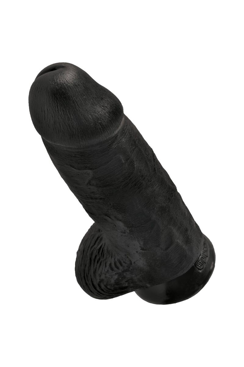 KING COCK - PENE REALISTICO CHUBBY 23 CM NEGRO