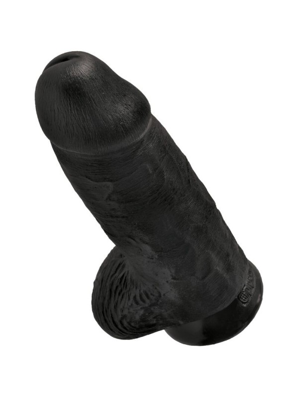KING COCK - PENE REALISTICO CHUBBY 23 CM NEGRO