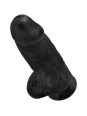 KING COCK - PENE REALISTICO CHUBBY 23 CM NEGRO