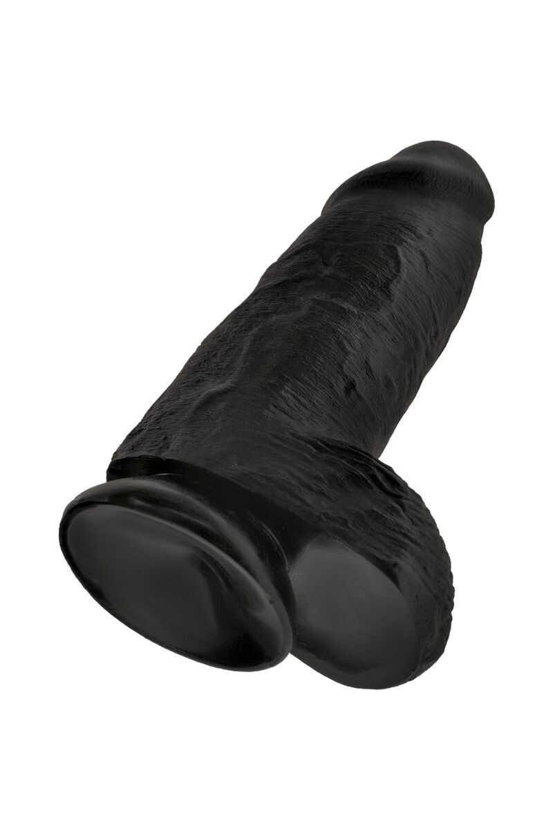 KING COCK - PENE REALISTICO CHUBBY 23 CM NEGRO