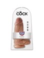 KING COCK - PENE REALISTICO CHUBBY 23 CM CARAMELO