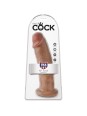 KING COCK - PENE REALISTICO 24 CM CARAMELO