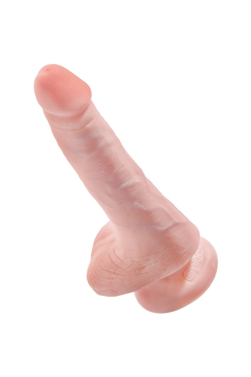 KING COCK - PENE REALISTICO CON TESTICULOS 13.5 CM NATURAL