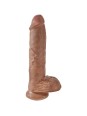 KING COCK - PENE REALISTICO CON TESTICULOS 19.8 CM CARAMELO