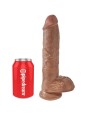 KING COCK - PENE REALISTICO CON TESTICULOS 19.8 CM CARAMELO