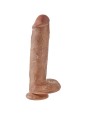 KING COCK - PENE REALISTICO CON TESTICULOS 22.6 CM CARAMELO