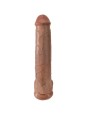 KING COCK - PENE REALISTICO CON TESTICULOS 34.2 CM CARAMELO