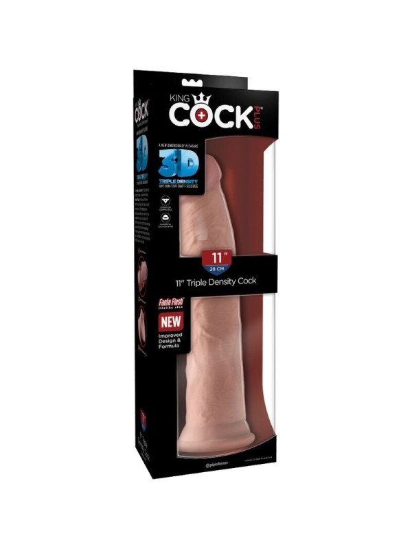 KING COCK - PENE REALISTICO 3D 26 CM NATURAL