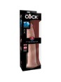 KING COCK - PENE REALISTICO 3D 26 CM NATURAL