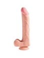 KING COCK - PENE REALISTICO 3D CON TESTICULOS 24.8 CM NATURAL