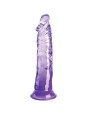 KING COCK - CLEAR PENE REALISTICO 19.7 CM MORADO