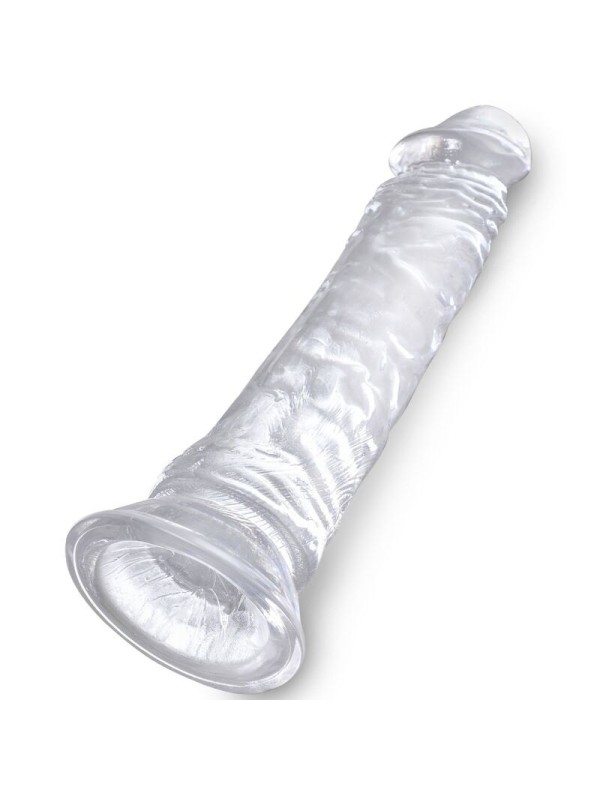 KING COCK - CLEAR PENE REALISTICO 19.7 CM TRANSPARENTE
