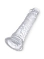 KING COCK - CLEAR PENE REALISTICO 19.7 CM TRANSPARENTE