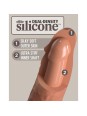 KING COCK - ELITE DILDO REALISTICO SILICONA 15.2 CM CARAMELO