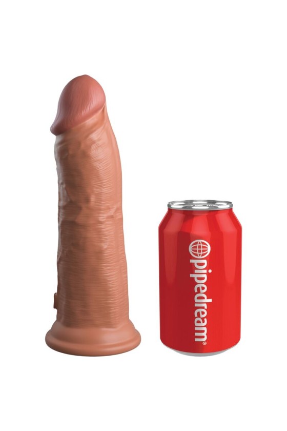 KING COCK - ELITE DILDO REALISTICO SILICONA 20.3 CM CARAMELO
