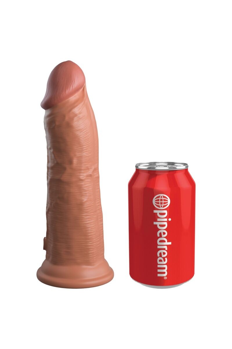 KING COCK - ELITE DILDO REALISTICO SILICONA 20.3 CM CARAMELO