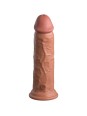KING COCK - ELITE DILDO REALISTICO SILICONA 20.3 CM CARAMELO