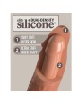 KING COCK - ELITE DILDO REALISTICO SILICONA 20.3 CM CARAMELO