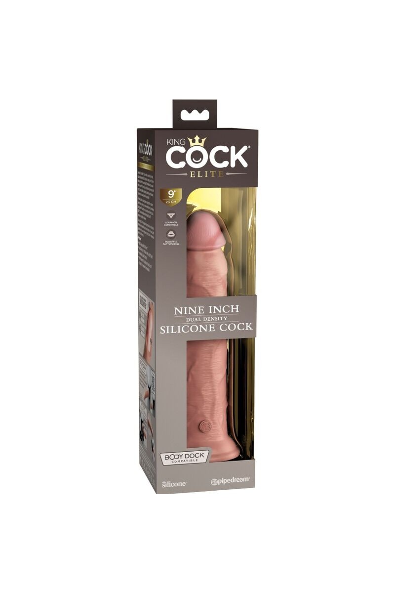 KING COCK - ELITE DILDO REALISTICO SILICONA 23 CM