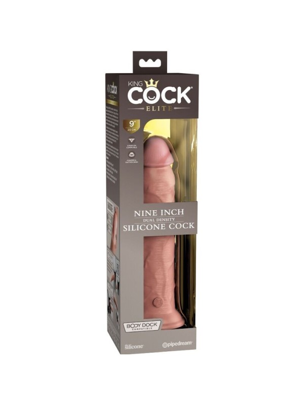 KING COCK - ELITE DILDO REALISTICO SILICONA 23 CM