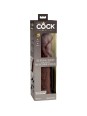 KING COCK - ELITE DILDO REALISTICO SILICONA 28 CM MARRON