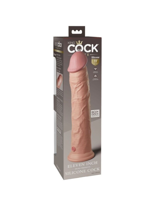 KING COCK - ELITE DILDO REALISTICO SILICONA 28 CM
