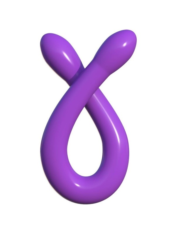 CLASSIX - DILDO DOBLE FLEXIBLE 43.7 CM MORADO
