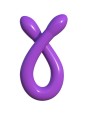 CLASSIX - DILDO DOBLE FLEXIBLE 43.7 CM MORADO