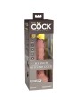 KING COCK - ELITE DILDO REALISTICO VIBRADOR & SILICONA 15.2 CM