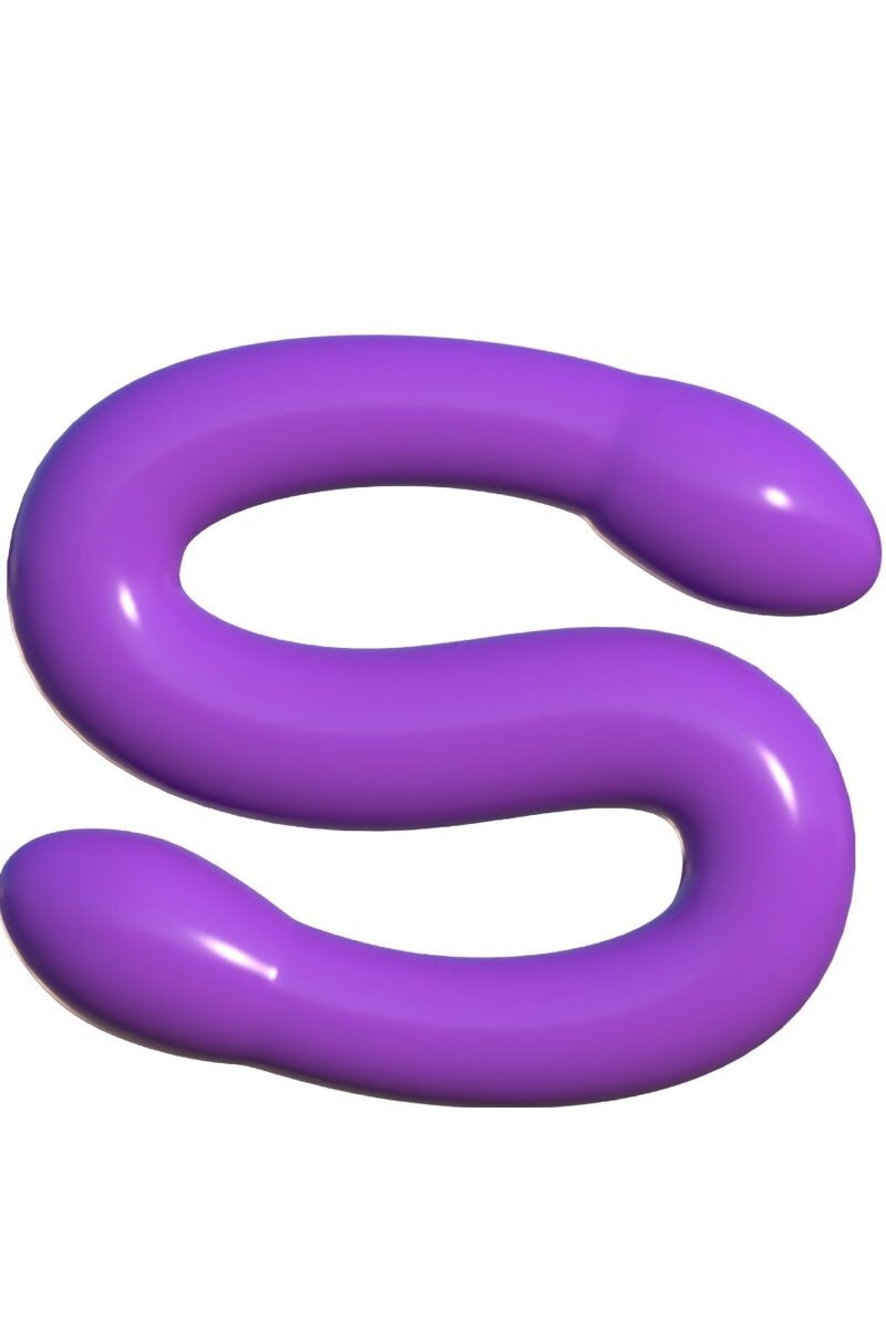 CLASSIX - DILDO DOBLE FLEXIBLE 43.7 CM MORADO