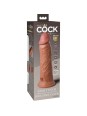 KING COCK - ELITE DILDO REALISTICO VIBRADOR 20.3 CM CARAMELO