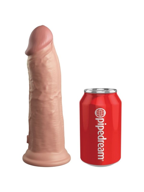 KING COCK - ELITE DILDO REALISTICO VIBRADOR & SILICONA 20.3 CM