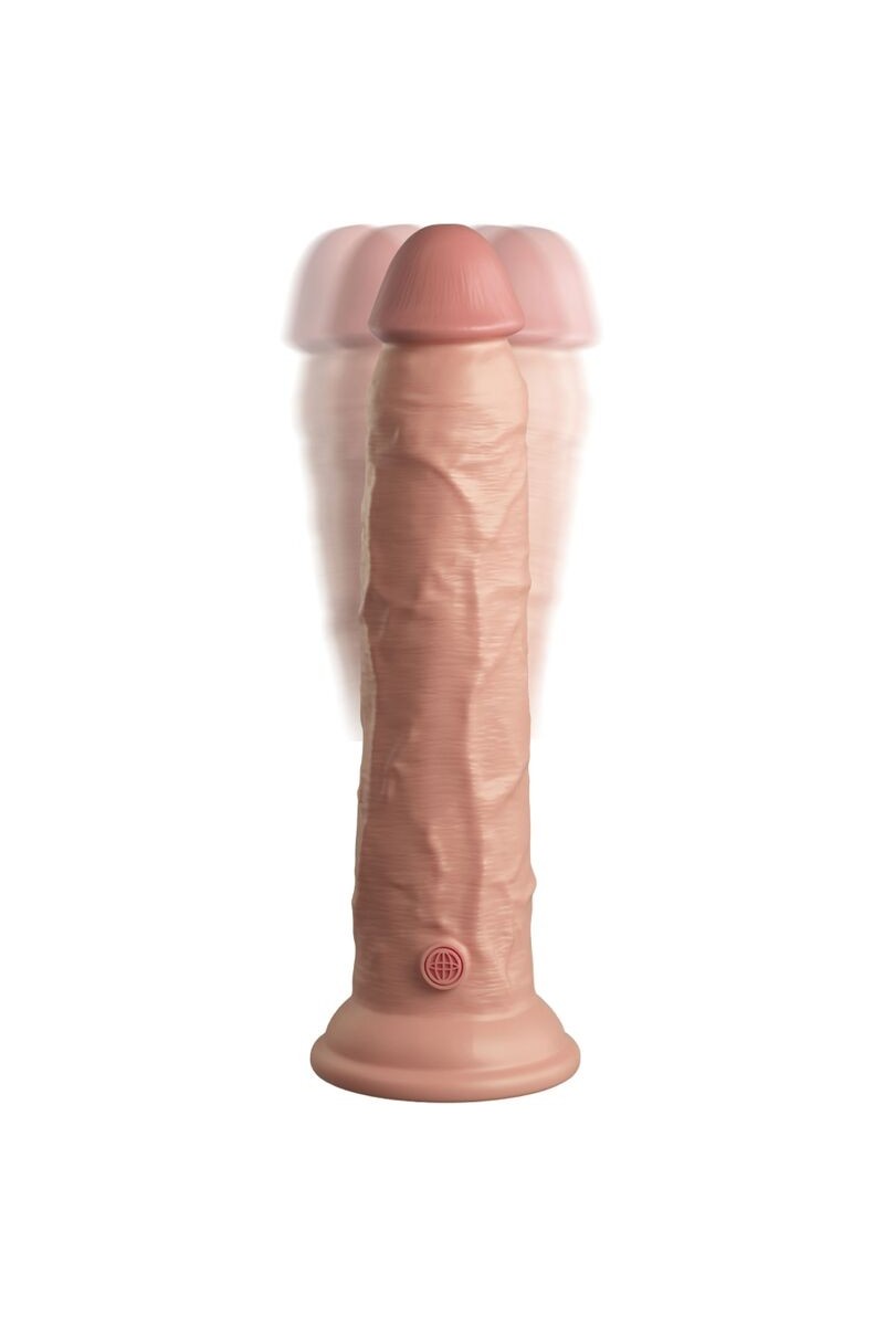 KING COCK - ELITE DILDO REALISTICO VIBRADOR  CONTROL REMOTO 23 CM