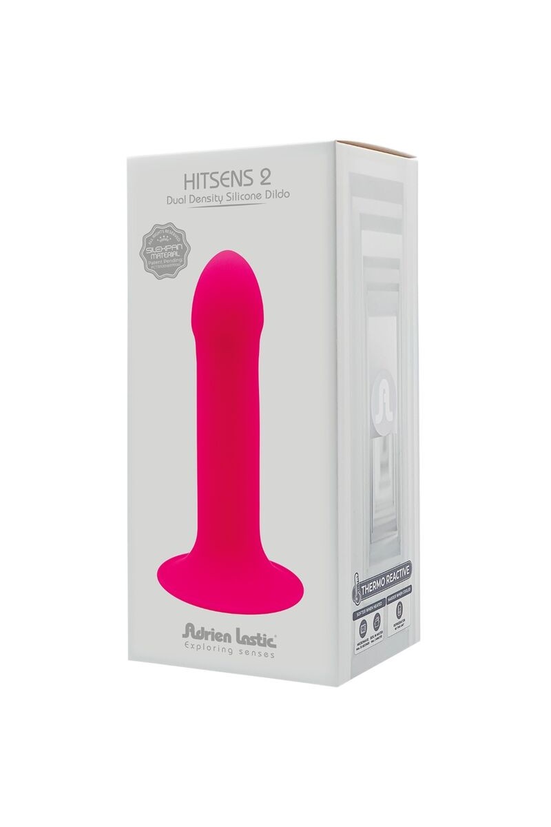 ADRIEN LASTIC - HITSENS 2 DILDO SILICONA ROSA