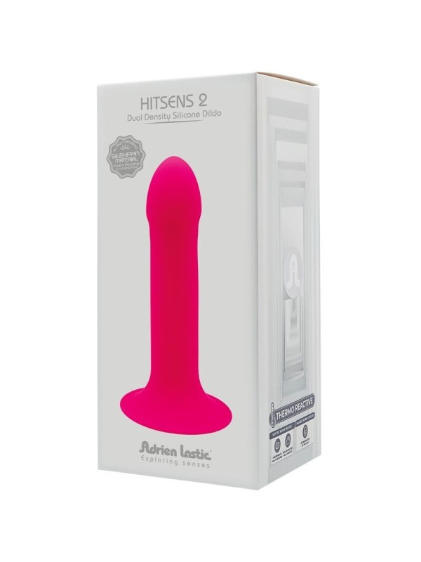 ADRIEN LASTIC - HITSENS 2 DILDO SILICONA ROSA