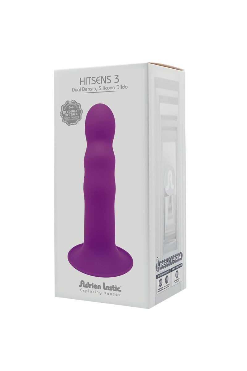 ADRIEN LASTIC - HITSENS 3 DILDO SILICONA VIOLETA