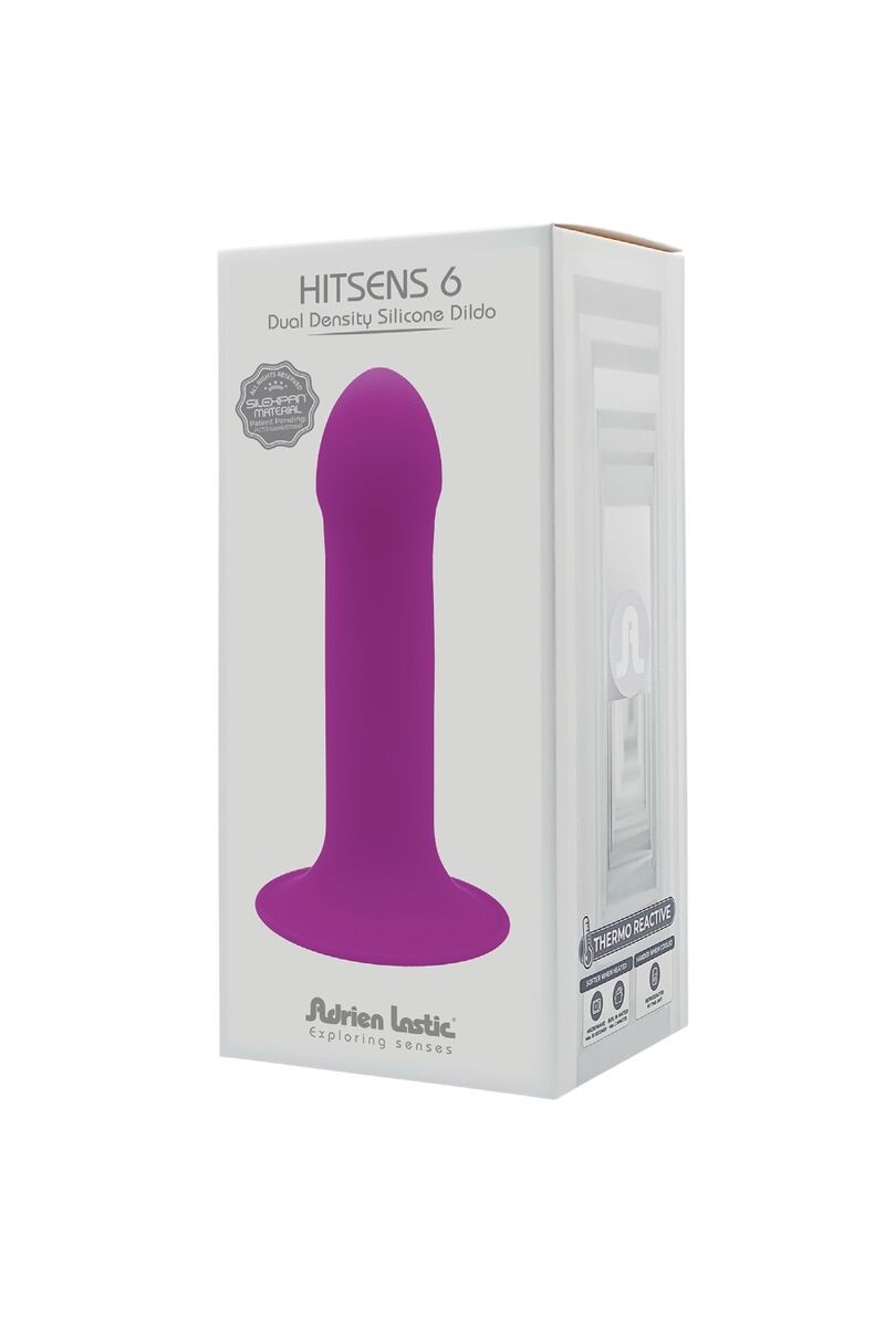 ADRIEN LASTIC - HITSENS 6 DILDO SILICONA VIOLETA